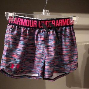Girls Under Armour Athletic Shorts Girls Size S